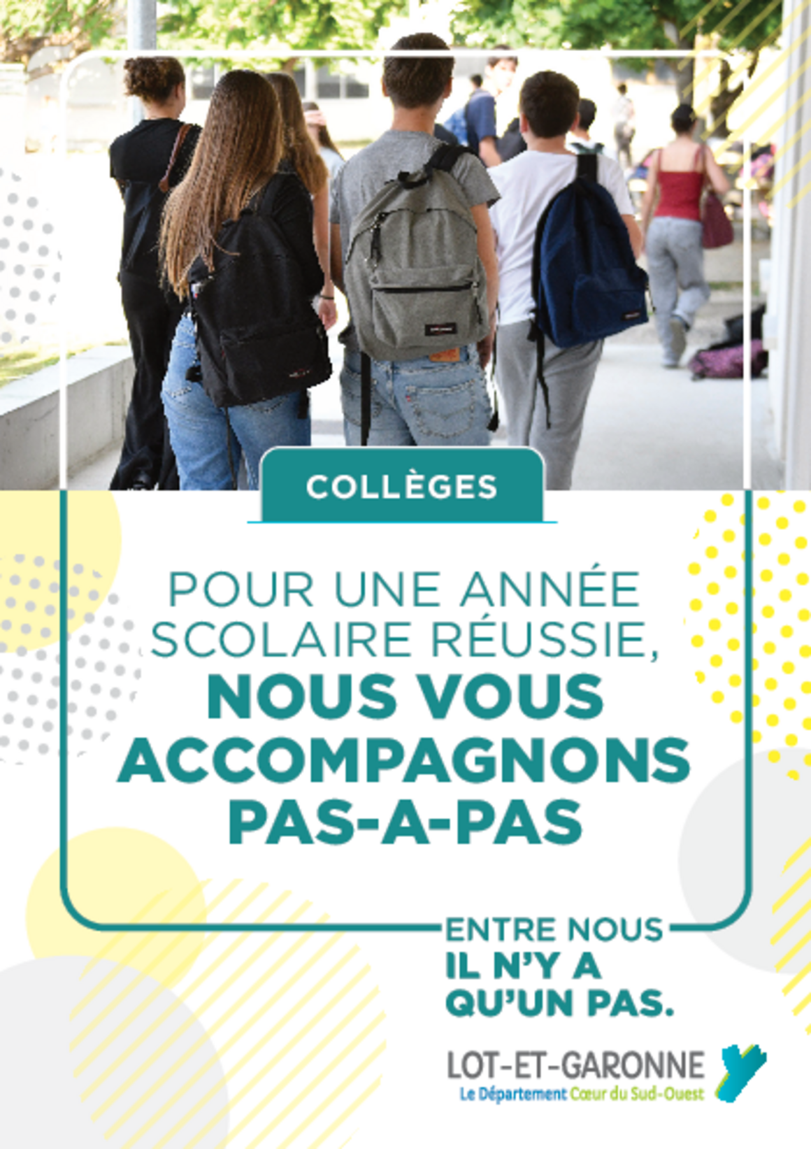 Collégiens le Département vous accompagne !