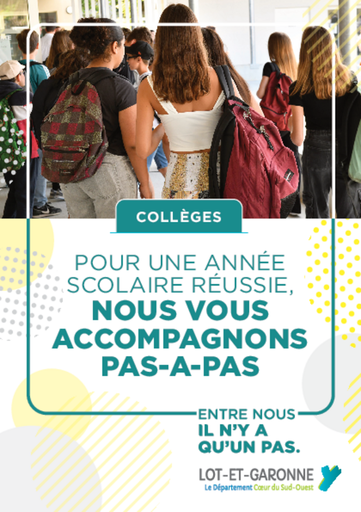 Collégiens le Département vous accompagne !