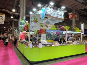 Le stand Lot-et-Garonne